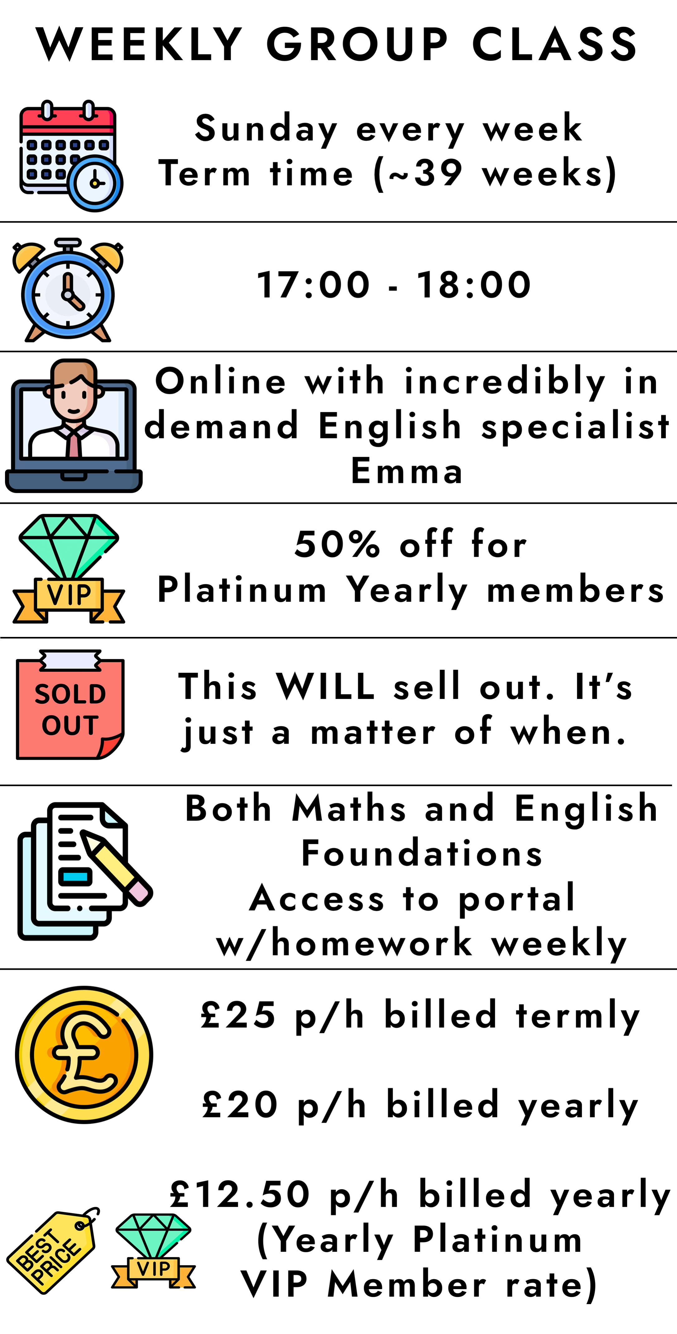 Group Class Sun Emma - Maths Concierge Group Class Sun Emma